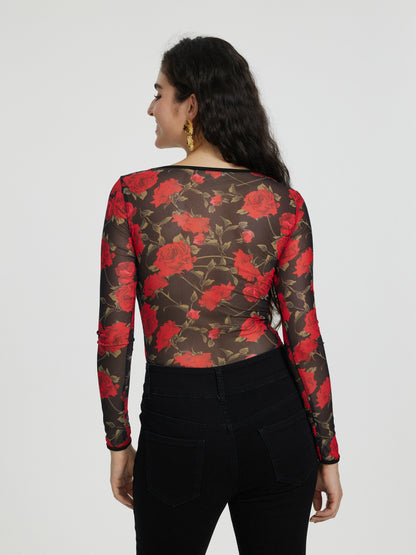 Knotted Bodysuit 115098