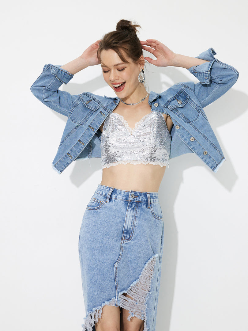 Denim Trucker Jacket 1234442
