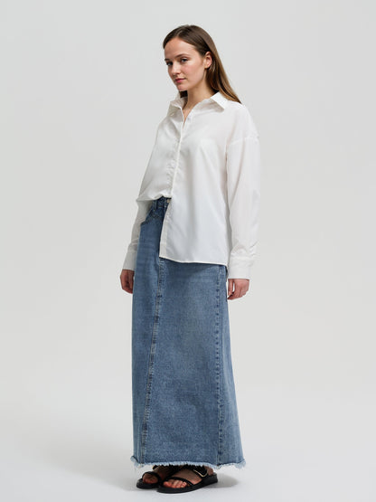 Placket Blouse 113163