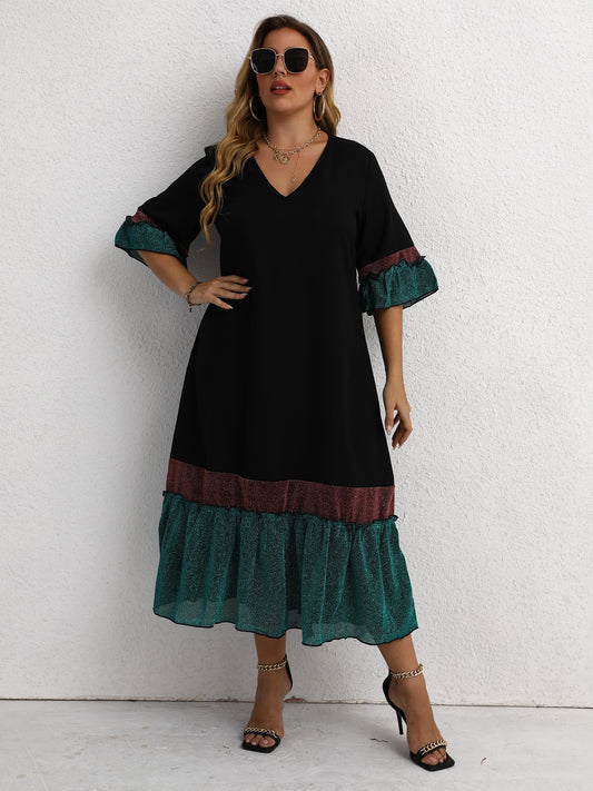 Ruffle Arabian Dresses 1245742