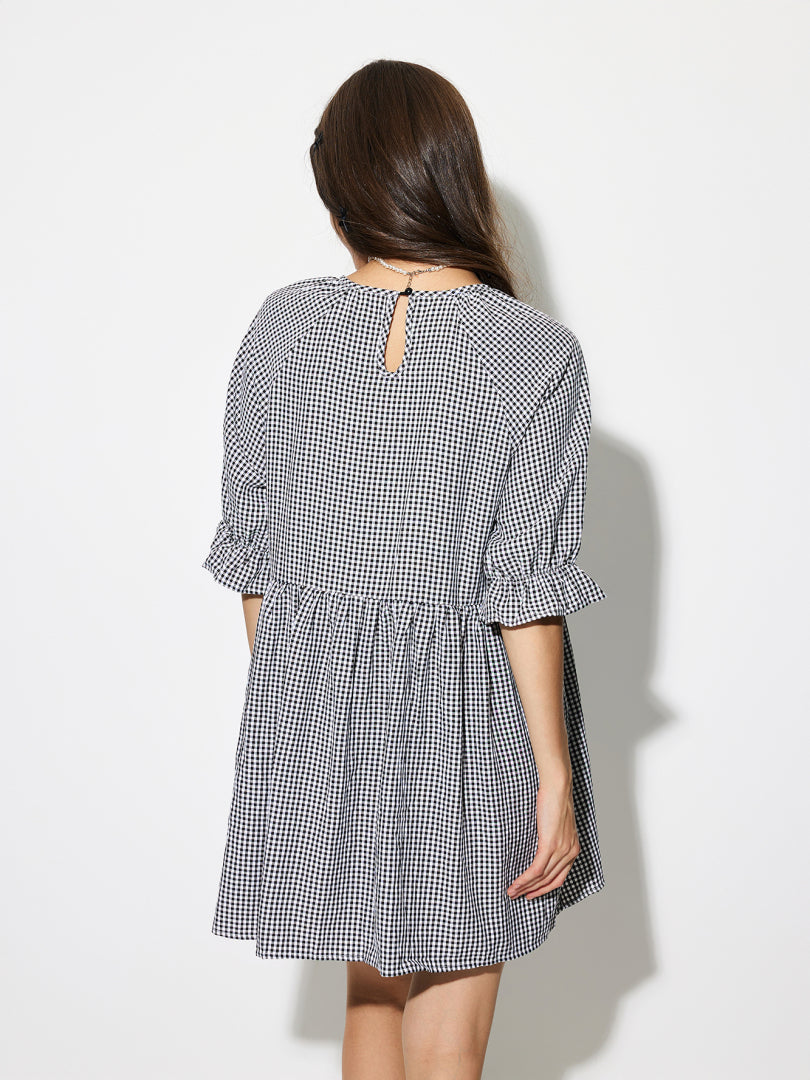 Ruffle A-Line Dress 1274502