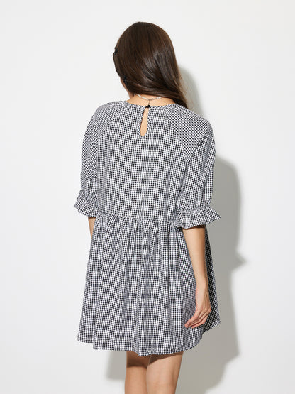 Ruffle A-Line Dress 1274502
