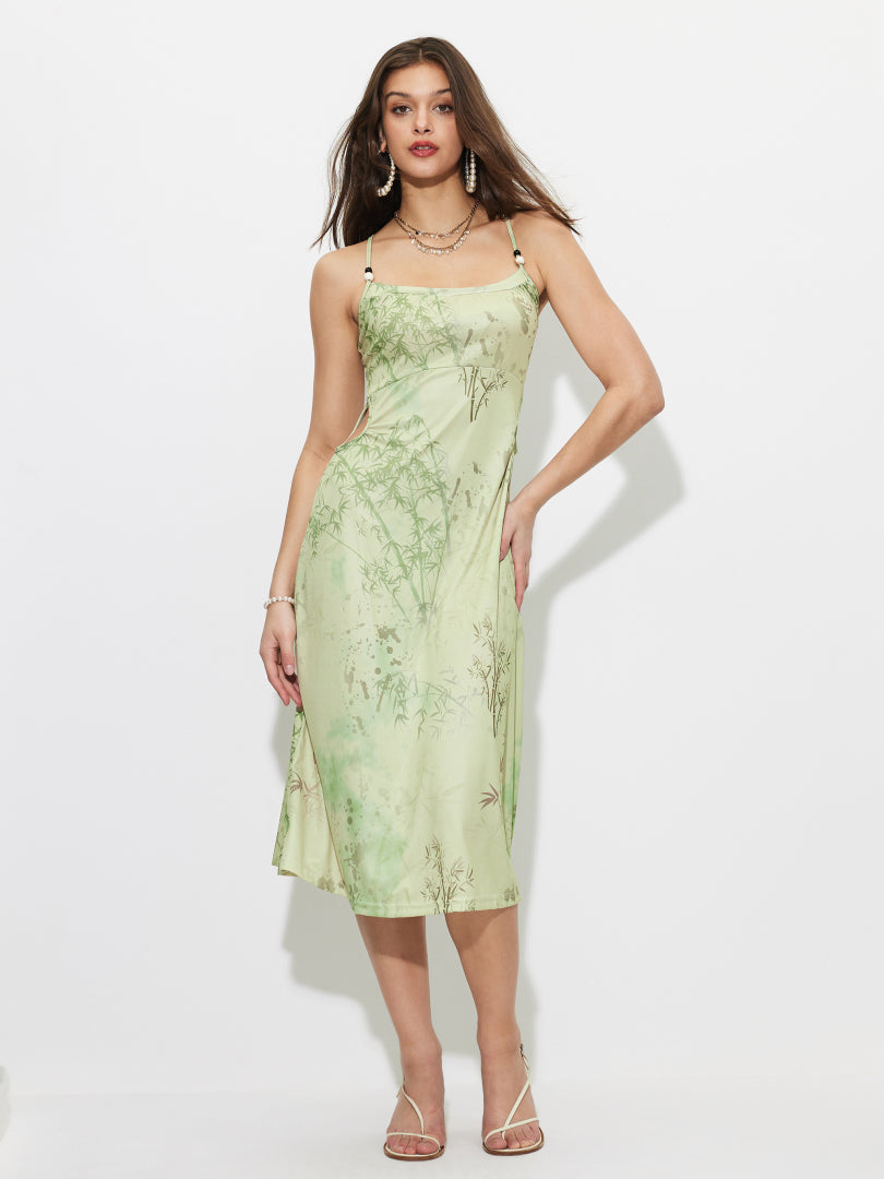 Printed A-Line Dress 1261152