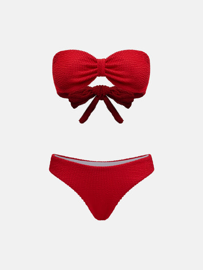 Open Back Bikini Set 119353