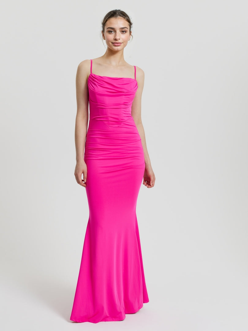 Maxi Gathered Cami Dress 107375