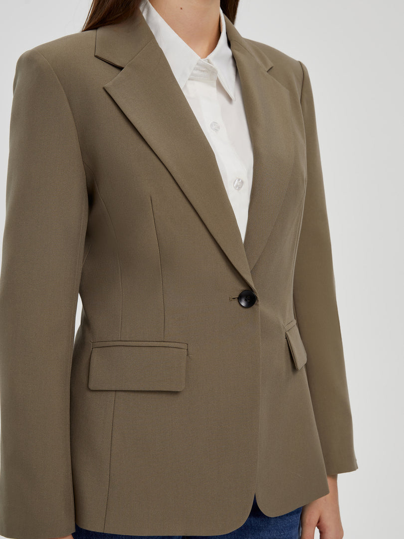 Single-Breasted Blazer 116769