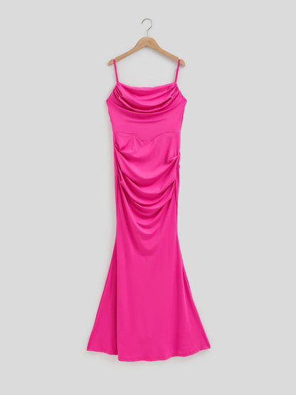 Maxi Gathered Cami Dress 107375