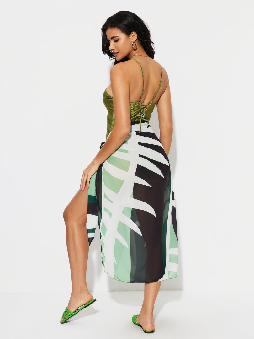 Lace Up One Piece 1289192