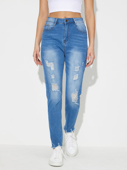 Ripped Skinny Jeans 119199
