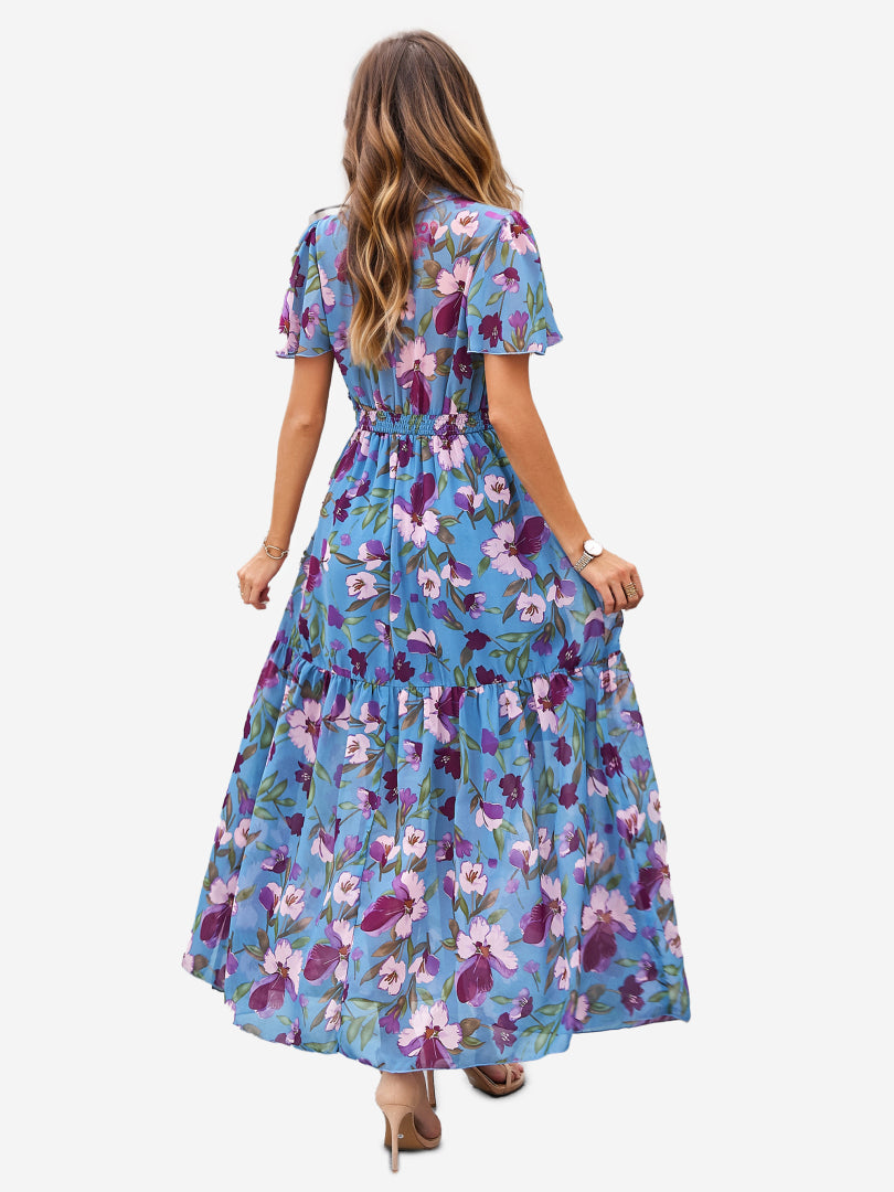 Ruffle A-Line Dress 1237192