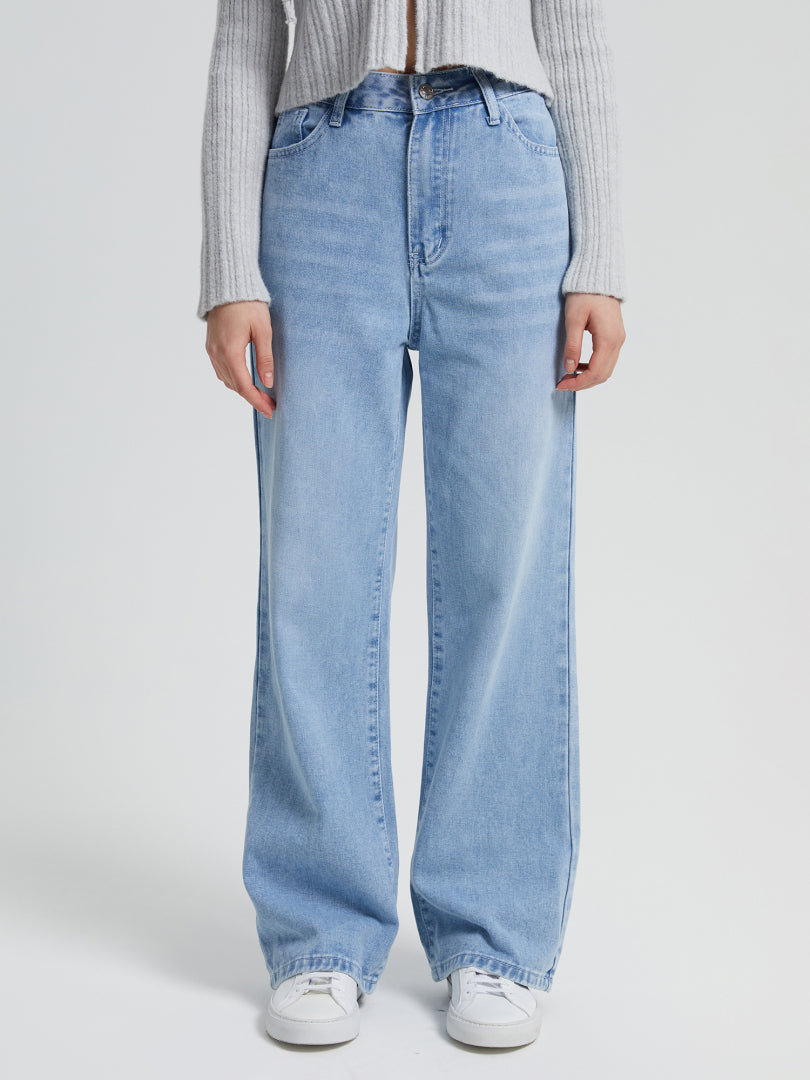 Straight Leg Jeans 113829