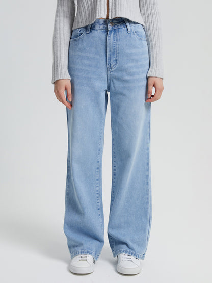 Straight Leg Jeans 113829