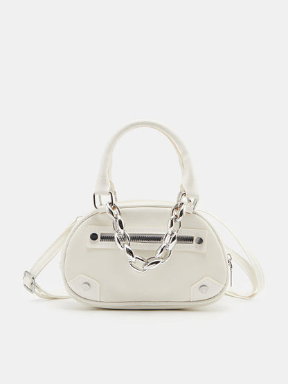 Solid Box Crossbody Bag 1250952