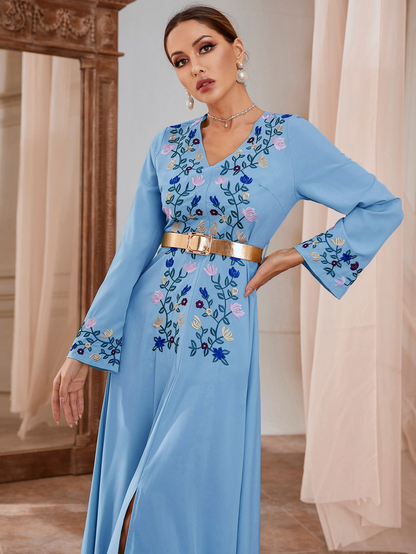Embroidered Arabian Dresses 1283942