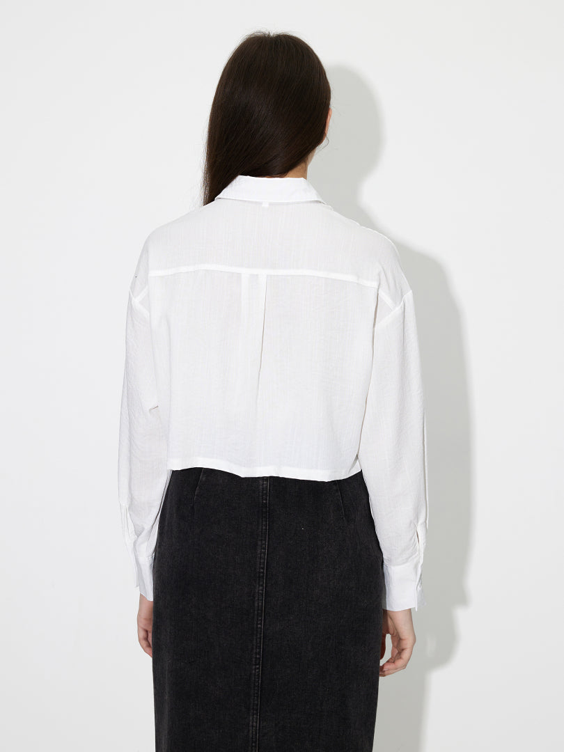 Pocket Placket Blouse 119150