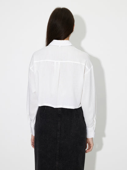 Pocket Placket Blouse 119150