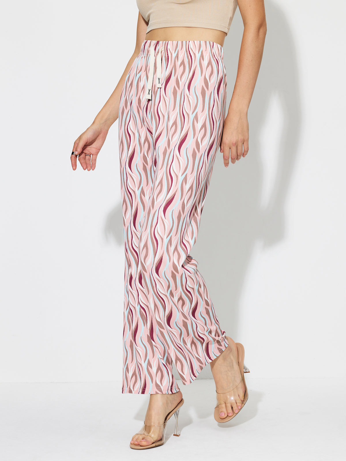 Straight Leg Pants 1258032