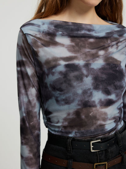 Sheer Pullover T-Shirt 113088