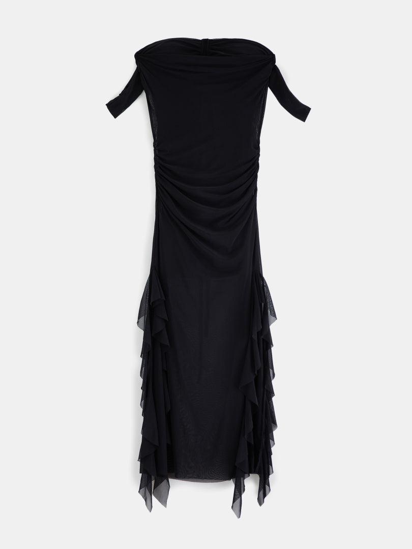 Ruffle Bodycon Dress 1257792