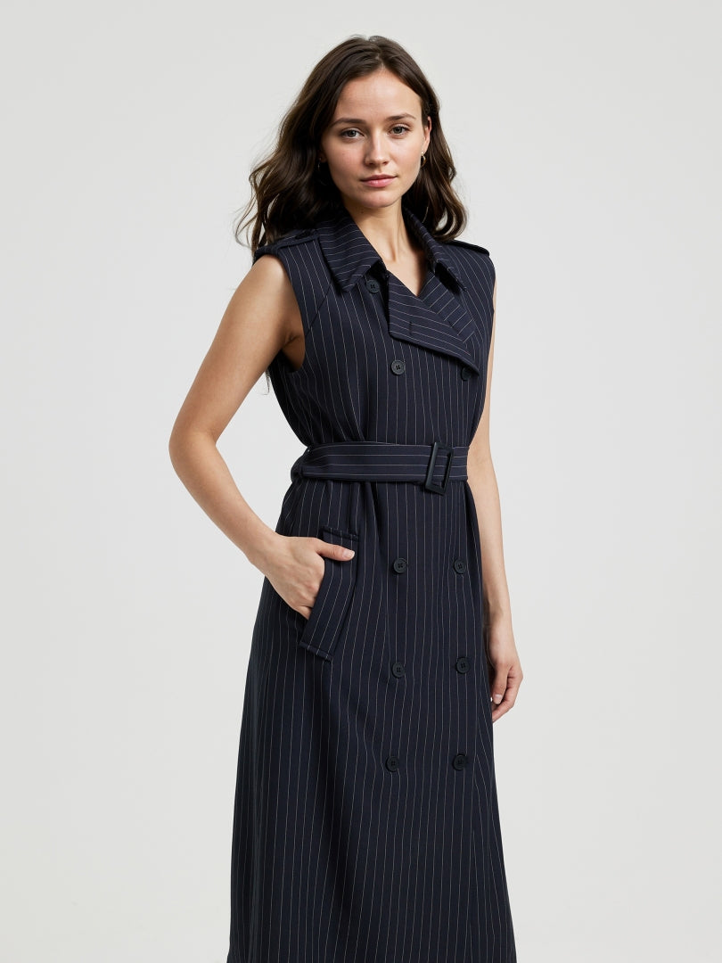 Belted Blazer Dress 117343