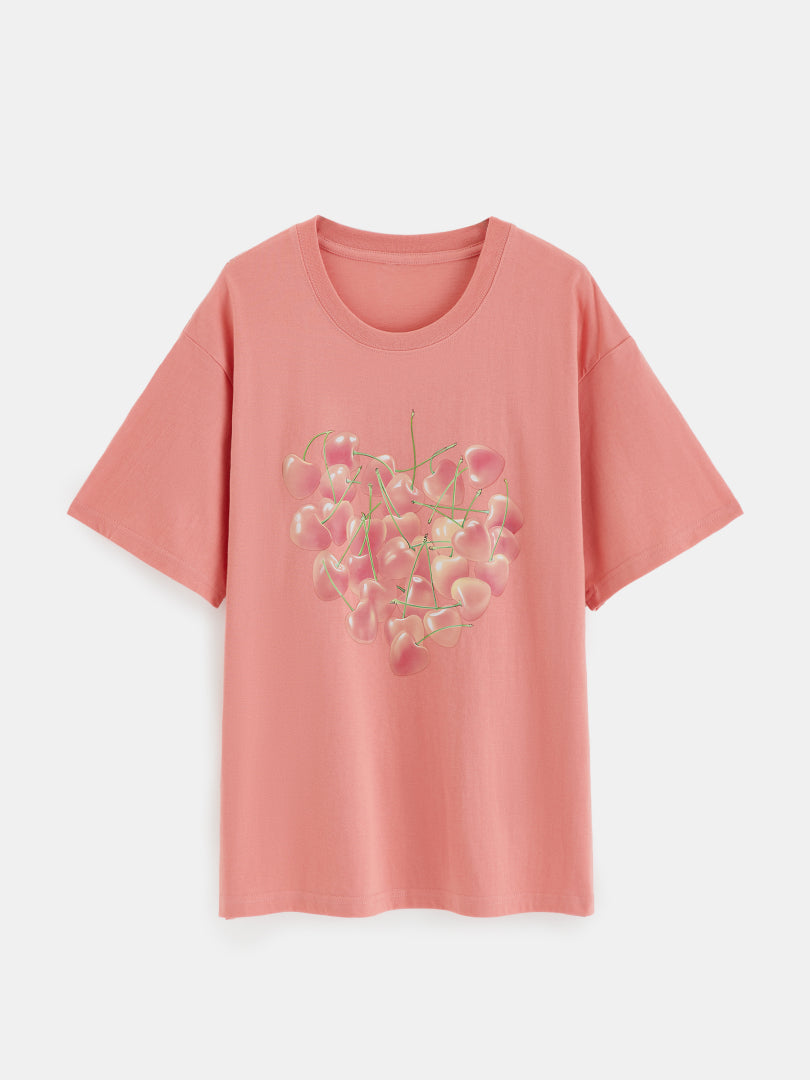 Printed Pullover T-Shirt 1262912