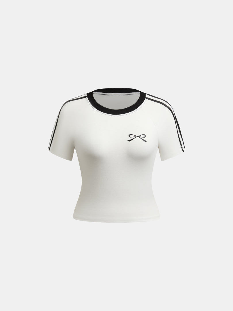 Bow Pullover T-Shirt 1290962