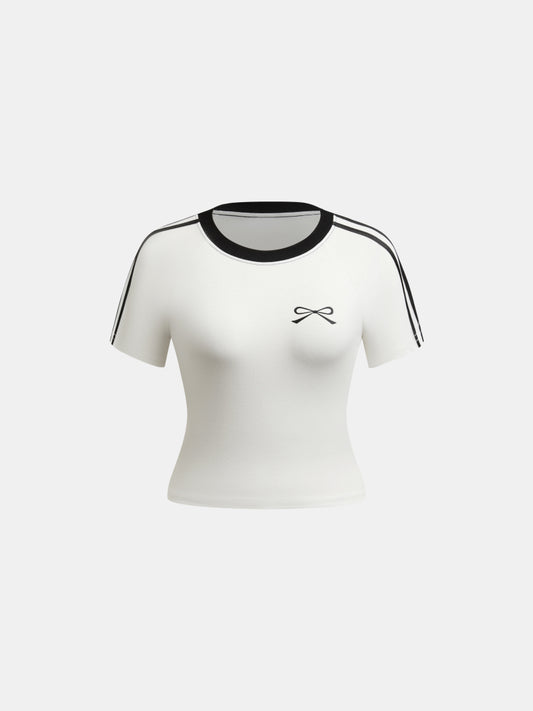 Bow Pullover T-Shirt 1290962