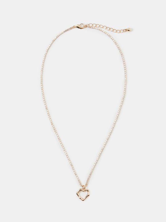 Heart Artificial jewellery - Pendant Necklace 120518