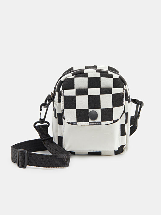 Checked Sling Bag 121002