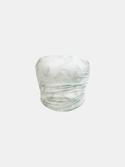 Gathered Tube Top 1248602