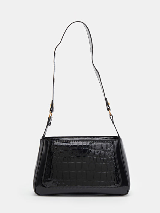 Solid Box Shoulder Bag 119761