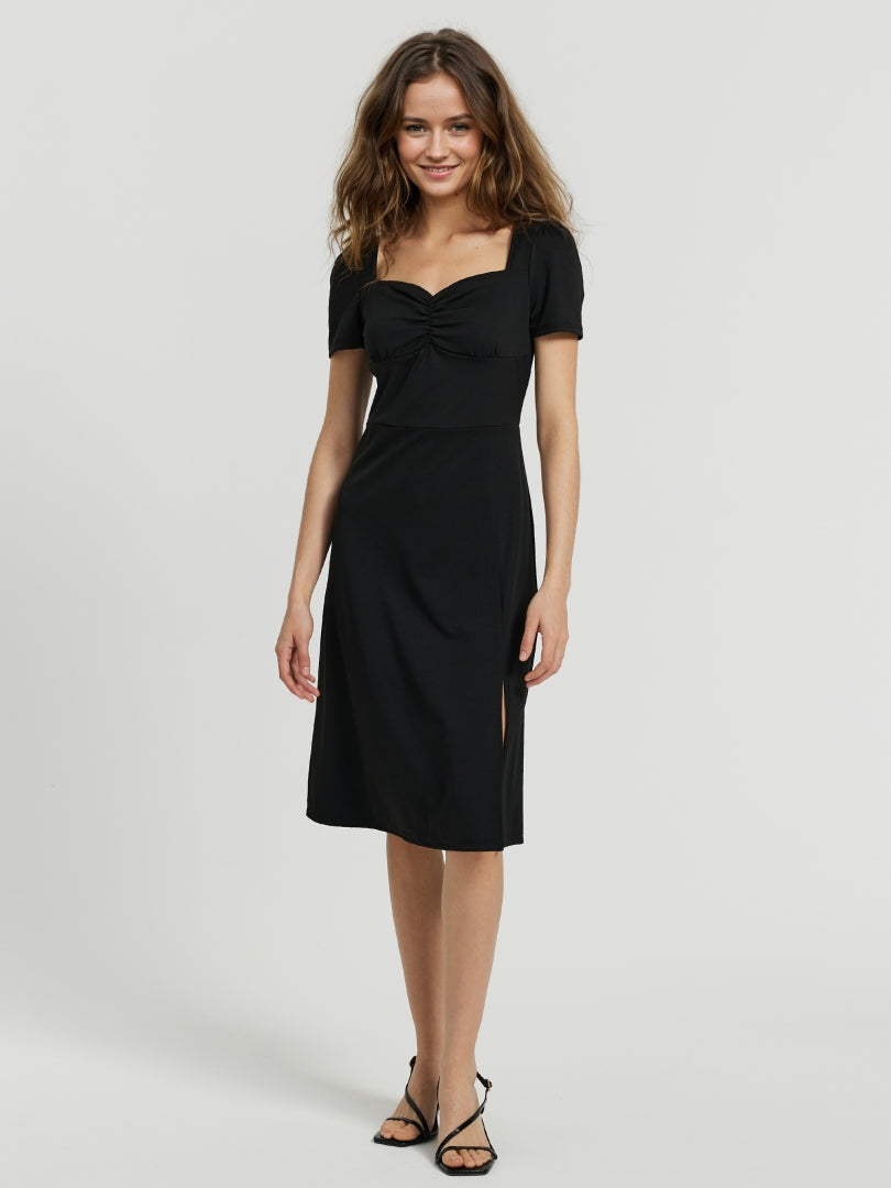 Gathered A-Line Dress 112306