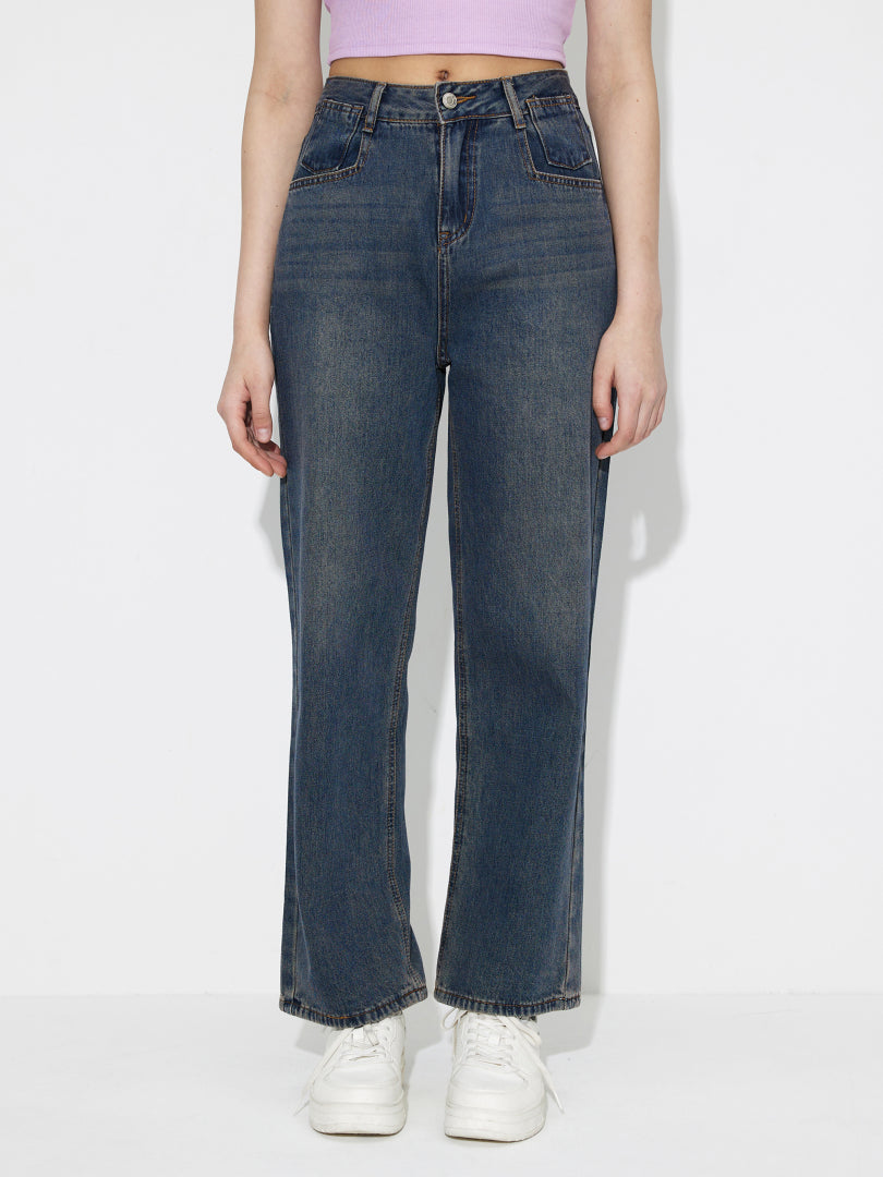 Straight Leg Jeans 118777