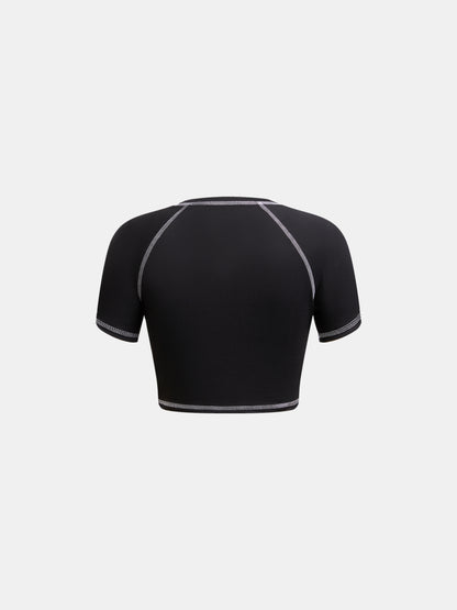 Printed Pullover T-Shirt 1258812