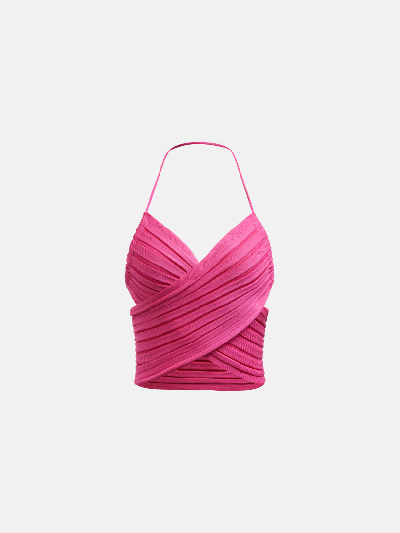 Crisscross Halter Top 1248652
