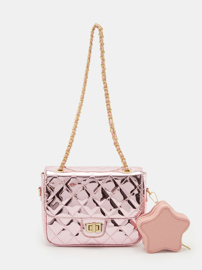 Solid Box Shoulder Bag 1281282