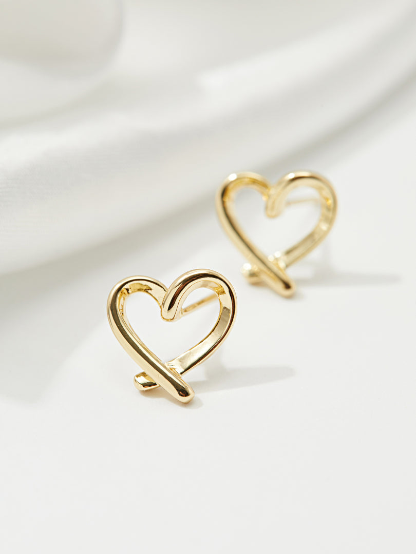 Heart Artificial Jewellery - Stud 119512