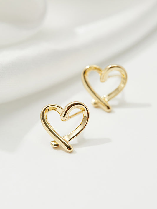 Heart Artificial Jewellery - Stud 119512