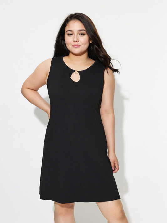 Plus Size Ring Tank Dress 1292602