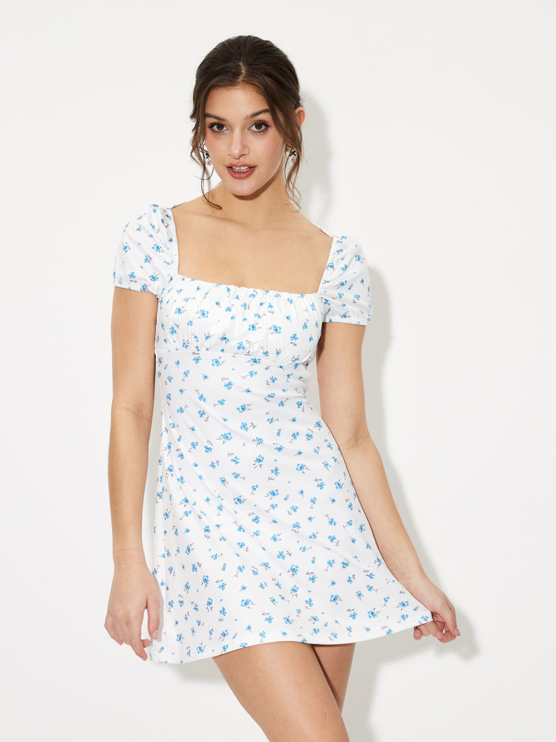 Open Back A-Line Dress 1255912