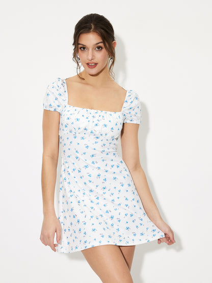 Open Back A-Line Dress 1255912