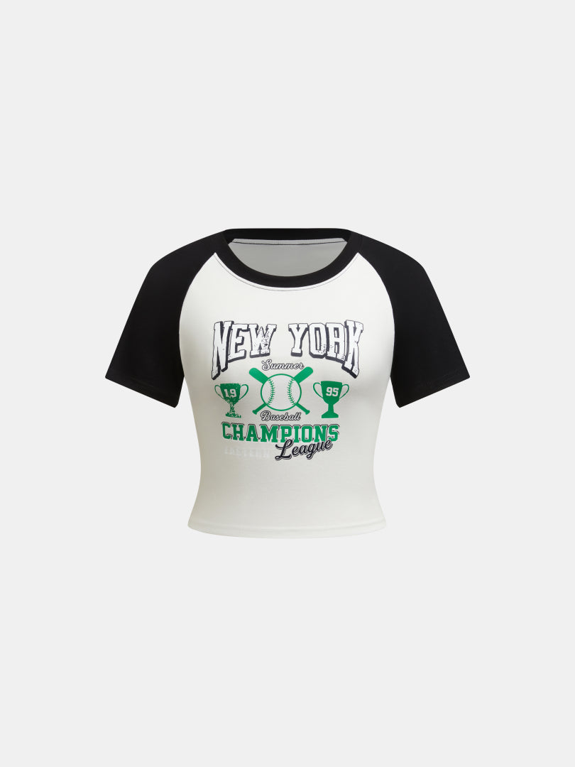 Printed Pullover T-Shirt 1273442