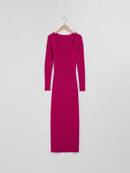 Long Knit Dress 111651