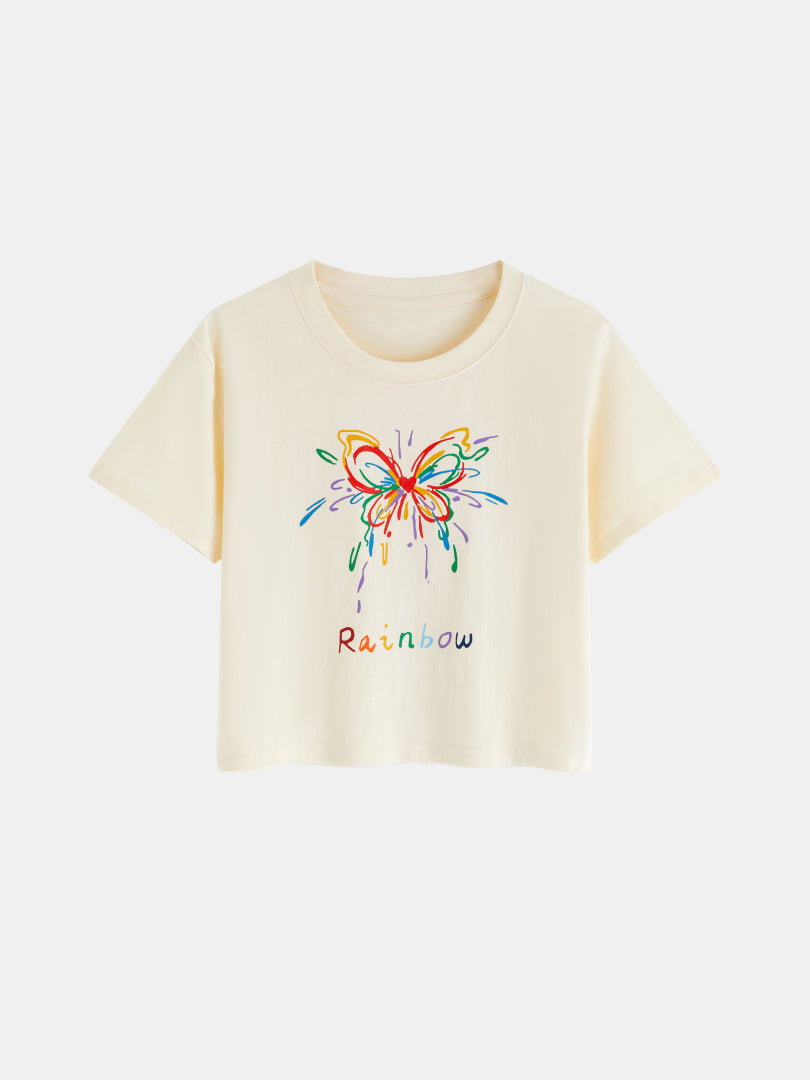 Printed Pullover T-Shirt 1292312