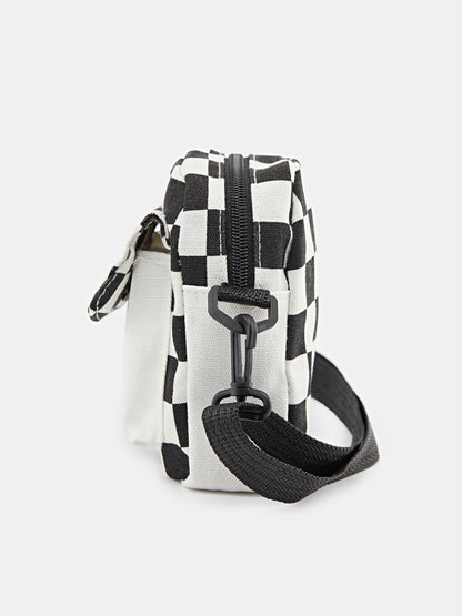 Checked Sling Bag 121002