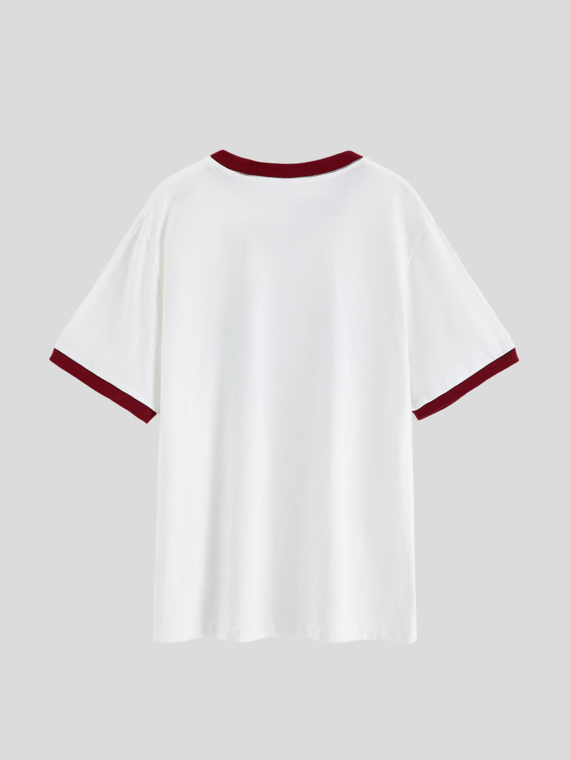 Printed Pullover T-Shirt 1253612