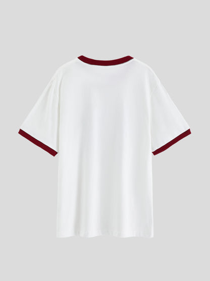 Printed Pullover T-Shirt 1253612