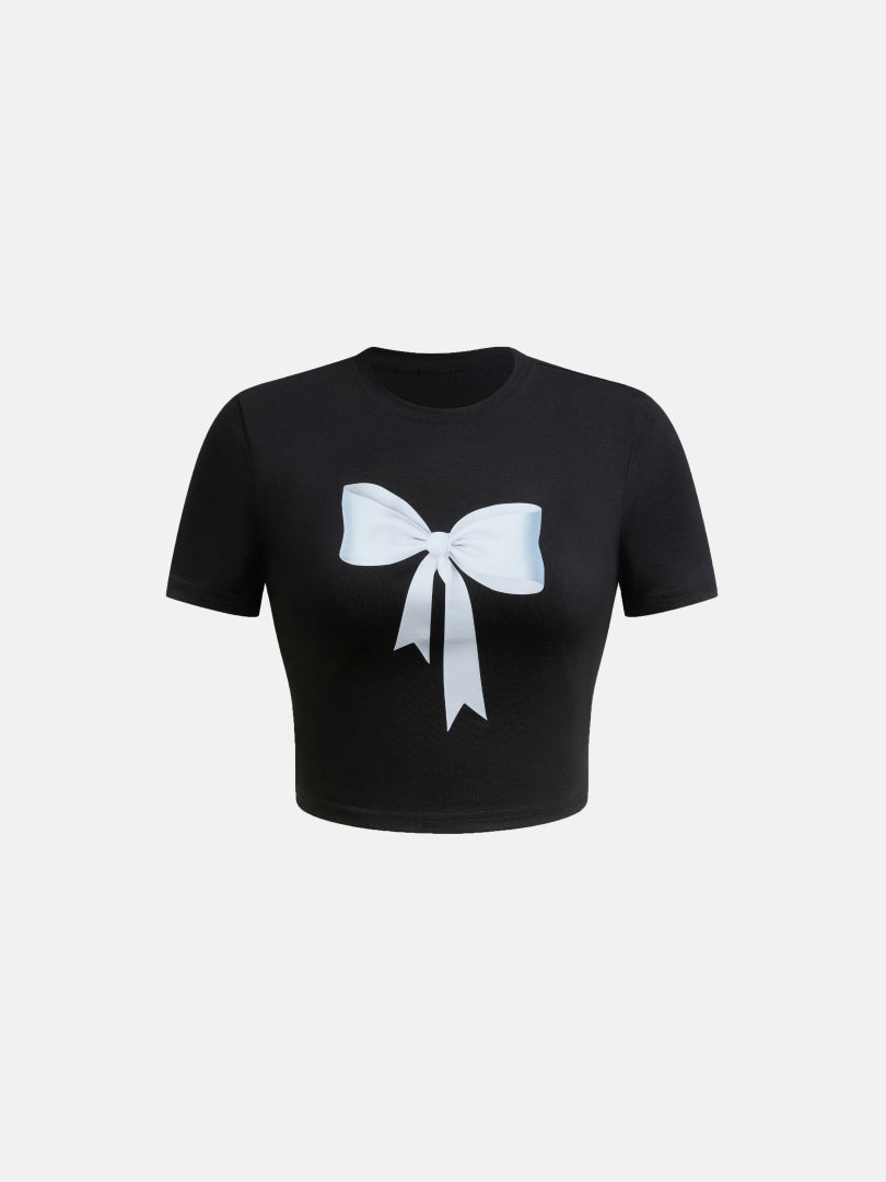 Printed Pullover T-Shirt 1267252