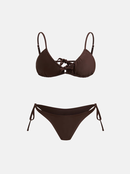 Color Block Bikini Set 1264012