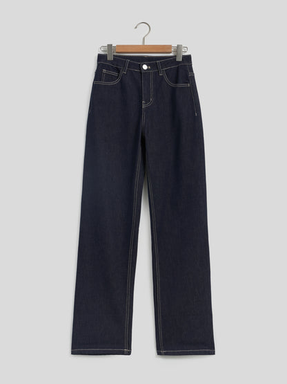 Straight Leg Jeans 115906